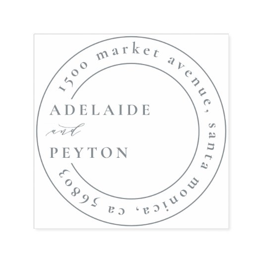 Klassieke weddenschappen en retouradres  zelfinktende stempel (Design)