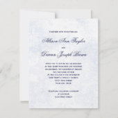 Klassieke weddenschappen in blauw kaart (Voorkant)