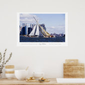 Klassieke Week Sailing New York Poster (Keuken)