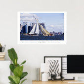 Klassieke Week Sailing New York Poster (Thuiskantoor)