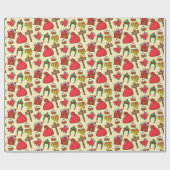 Klassieke weergave cadeaupapier (Vlak)