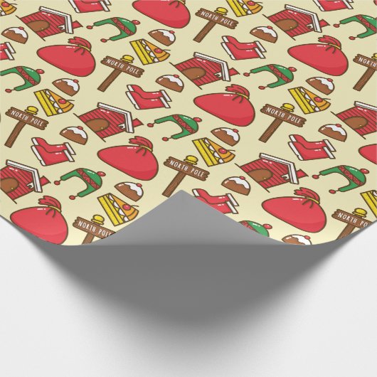 Klassieke weergave cadeaupapier (Hoek)