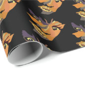 Klassieke weerwolf, Halloween wrapping Paper Cadeaupapier (Rol Hoek)