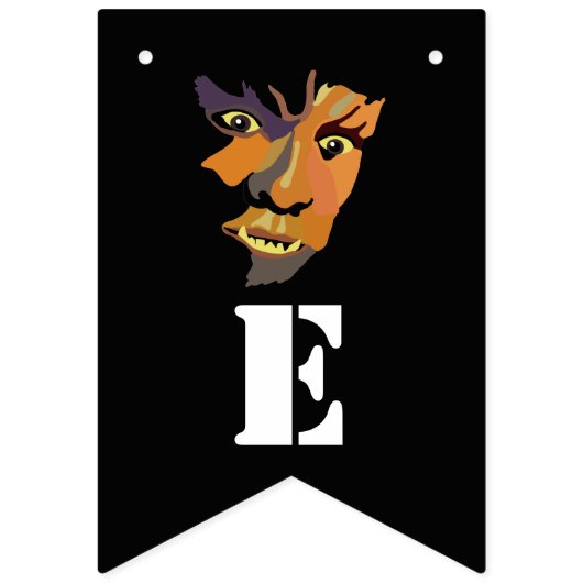 Klassieke weerwolf, iedereen Howl Vlaggetjes (Tweede vlag)