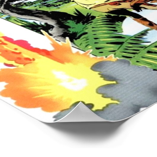 Klassieke Weird Science Fantasy no 25 RETRO Poster (Hoek)