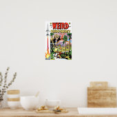  Klassieke Weird Science Fantasy no 25 RETRO Poster (Keuken)