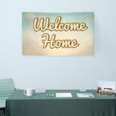 Klassieke Welkom Thuis Banner (Beurs)