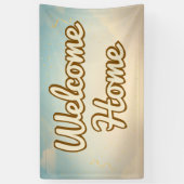 Klassieke Welkom Thuis Banner (Verticaal)