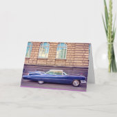 Klassieke Wenskaarten voor autofotografie Feestdagen Kaart (Voorkant)