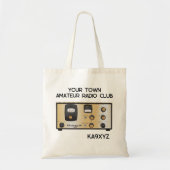 Klassieke Wereld Radio Labs Galaxy 300 Radio ontva Tote Bag (Voorkant)