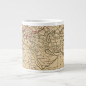 Klassieke Wereldkaart Grote Koffiekop (Voorkant)