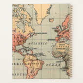 Klassieke Wereldkaart Planner (Achterkant)