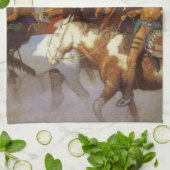 Klassieke Westerse Kunst, Indische Oorlogspartij d Theedoek (Gevouwen)