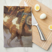 Klassieke Westerse Kunst, Indische Oorlogspartij d Theedoek (Quarter Fold)