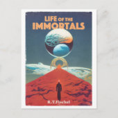 Klassieke wetenschap Fiction Pulp Book Hoesje Briefkaart (Voorkant)