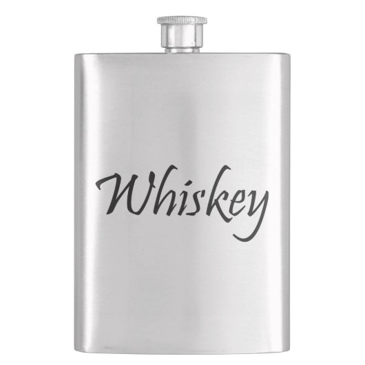 Klassieke Whiskey Flask Heupfles (Voorkant)