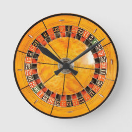 Klassieke wierroulette wiel ronde klok