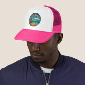 Klassieke Wig Hoed Trucker Pet (In situ)