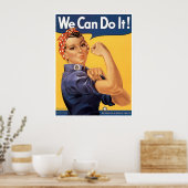 Klassieke WII kunnen we het doen Poster (Keuken)