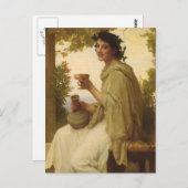 Klassieke wijn kunst briefkaart (Voorkant / Achterkant)