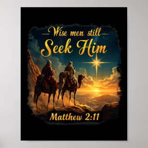 Klassieke Wijzen Zochten Hem Nog Jezus 3 Koningen Poster