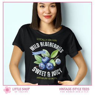 Klassieke Wilde Bosbessen T-shirt
