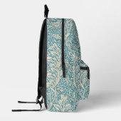 Klassieke William Morris Arcadia Bloemrijke Naadlo Bedrukte Rugzak (Links)
