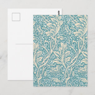 Klassieke William Morris Arcadia Bloemrijke Naadlo Briefkaart