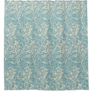 Klassieke William Morris Arcadia Bloemrijke Naadlo Douchegordijn