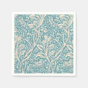 Klassieke William Morris Arcadia Bloemrijke Patroo Servet