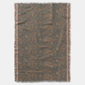 Klassieke William Morris Arcadia Naadloos Behang Deken (Voorkant Verticaal)