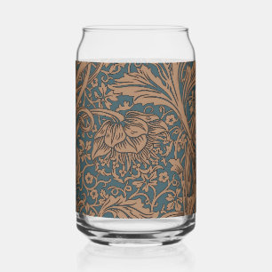 Klassieke William Morris Arcadia Naadloos Behangpa Blikvorm Glas