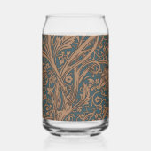 Klassieke William Morris Arcadia Naadloos Behangpa Blikvorm Glas (Links)