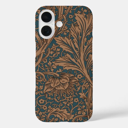 Klassieke William Morris Arcadia Naadloos Behangpa Case-Mate iPhone Case (Achterkant)