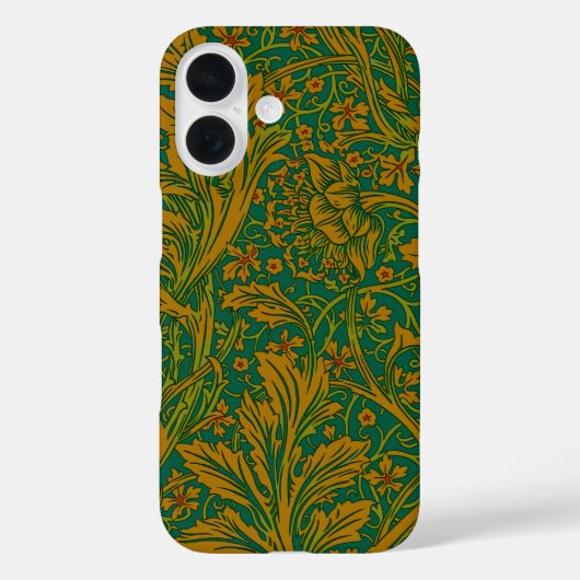Klassieke William Morris Arcadia Naadloos Behangpa Case-Mate iPhone Case (Achterkant)