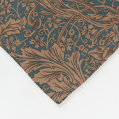 Klassieke William Morris Arcadia Naadloos Behangpa Fleece Deken (Hoek)