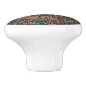 Klassieke William Morris Arcadia Naadloos Behangpa Keramische Knop (Zijkant)