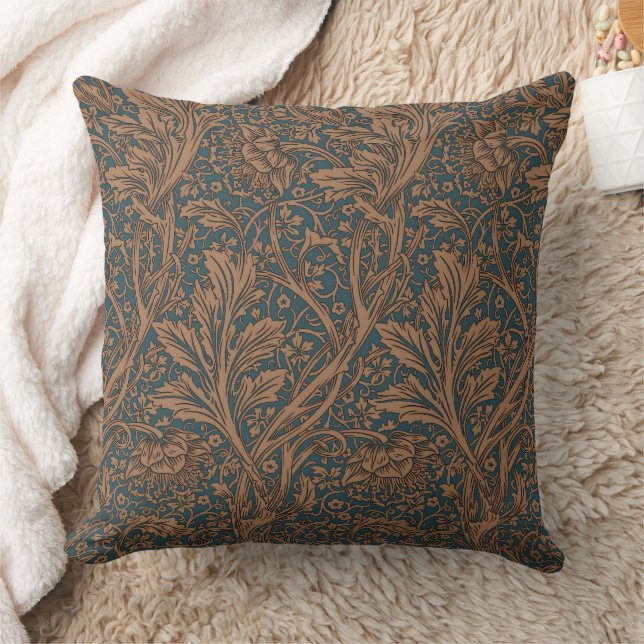Klassieke William Morris Arcadia Naadloos Behangpa Kussen (Deken)