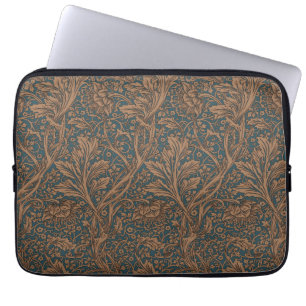 Klassieke William Morris Arcadia Naadloos Behangpa Laptop Sleeve