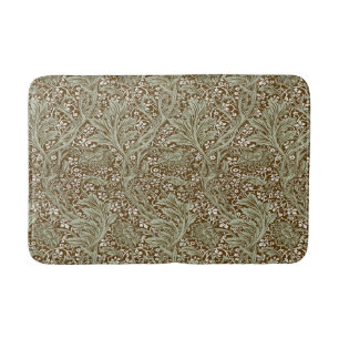 Klassieke William Morris Arcadia Naadloos Patroon Badmat
