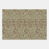 Klassieke William Morris Arcadia Naadloos Patroon Inpakpapier Vel (Voorkant)