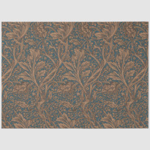 Klassieke William Morris Arcadia Naadloos Patroon Tissuepapier