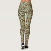 Klassieke William Morris Arcadia Volledig Naadloos Leggings (Achterkant)