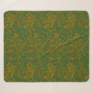 Klassieke William Morris Arcadia Volledig Naadloos Sherpa Deken