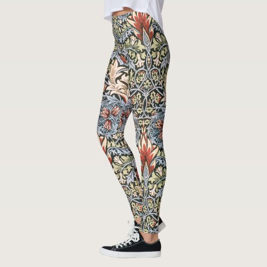 Klassieke William Morris Snakeshead Print Leggings (Links)