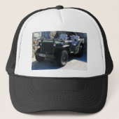 Klassieke Willy's Jeep. Trucker Pet (Voorkant)