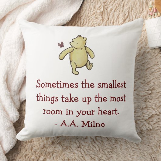 Klassieke Winnie de Poeh Kussen (Deken)