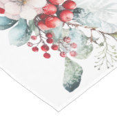 Klassieke Winter Vakantie Bessen Tafellopers Lange Tafelloper (Hoek)