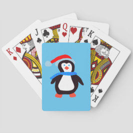 Klassieke Winterpinguïn Pokerkaarten