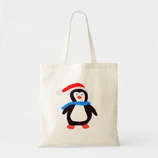 Klassieke Winterpinguïn Tote Bag (Voorkant)